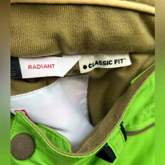 Bonfire Chartreuse Green Radiant Snowboard Snow pants, size M - Picture 13 of 14
